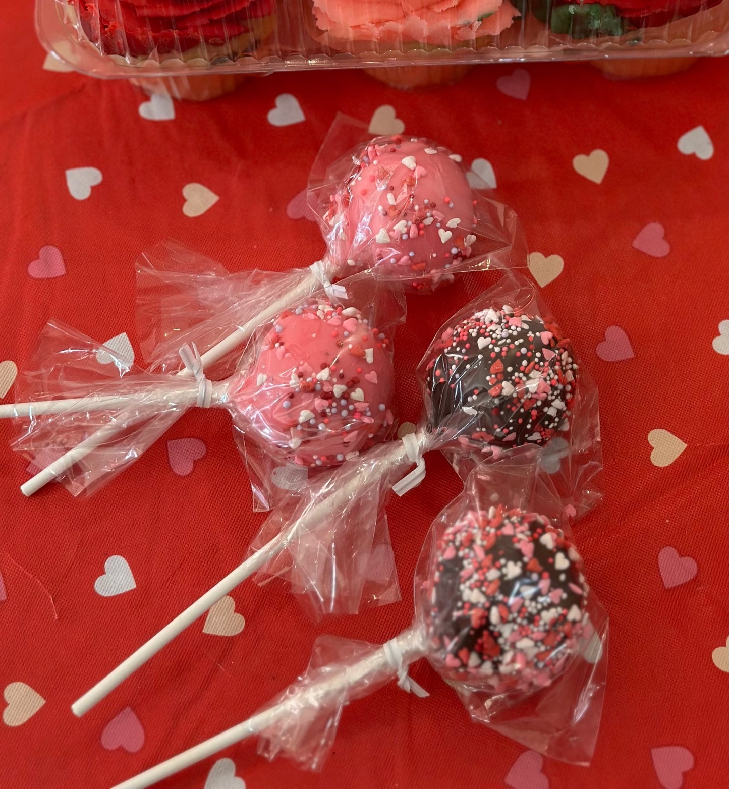 Valentine's Day Cake Pops