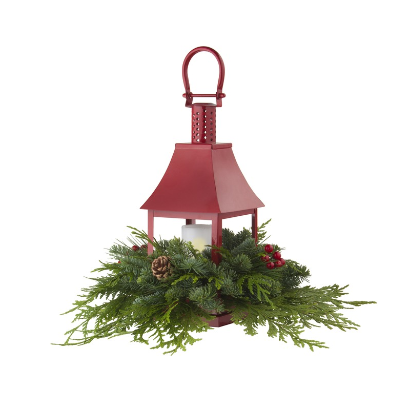 Lantern with LED Candle